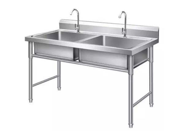 Equipamentos de sala limpa feitos sob medida 201 pia de aço inoxidável para hospital