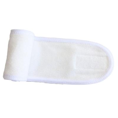 Couleur pure Terry Cloth Face Cleansing Headband pour la forme physique 9x62cm
