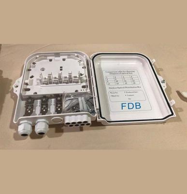 Caixa de distribuição do divisor da fibra de FTTX FTTB 8Cores