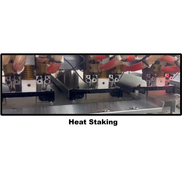 Multi-channel Hot Staking Machine for Heat Staking Plastic in Automotive Manufacturing