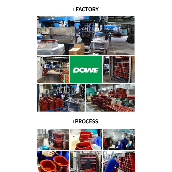 DUWAI 40.5KV TG3-35Q 395X2Indoor Post Insulator Standoff Epoxy Resin APG Technology Insulator For Distribution Cabinet  Epoxy Resin Insulator for High Voltage Cabinet Contact Box for Indoor Switch