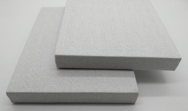 Rectangle Baffle Sound Absorbing Fabric Wrapped Acoustic Panel for Studio Ceiling