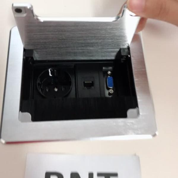 conference table mount intelligent power socket outlet for office desk