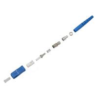 Conector simples Singlemode 2.0mm/3.0mm da fibra ótica do PC do SC de FTTH