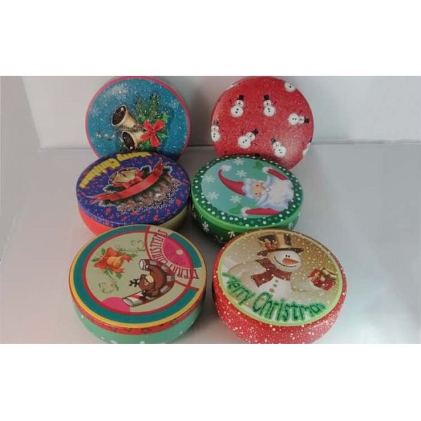 logotipo feito sob encomenda das latas de lata da vela do curso do metal 7oz, recipientes para velas