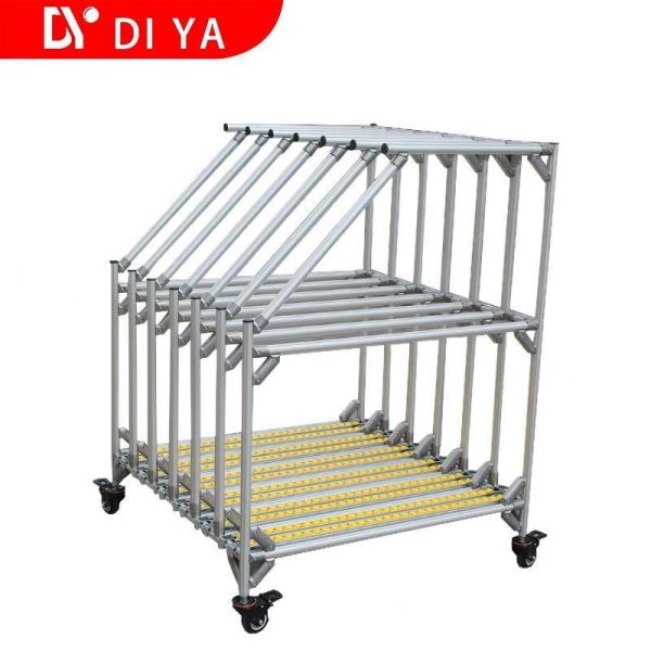 DYE43-01 43mm Conector de tubería delgada Placa de aluminio fija Clip Placa de sujeción