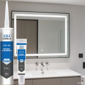 Adhésif MS Polymère Sans Clou pour l'Installation d'Étagères, Miroirs et Cadres