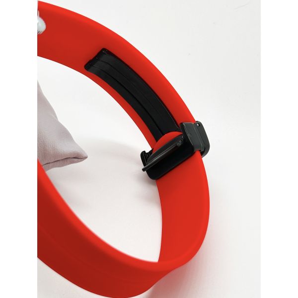 Water Resistant Men's Silicone Watches Quartz Movement Custom Logo