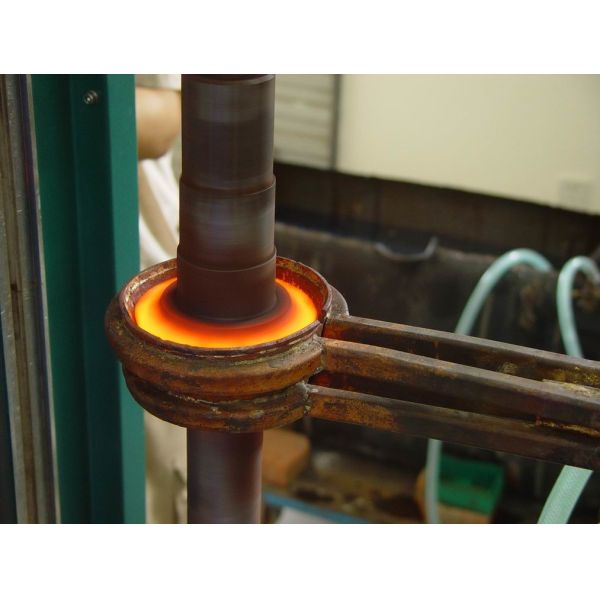 Gear / Shaft Surface Quenching Induction Heating Equipment 100KW High frequency / Superaudio frequency