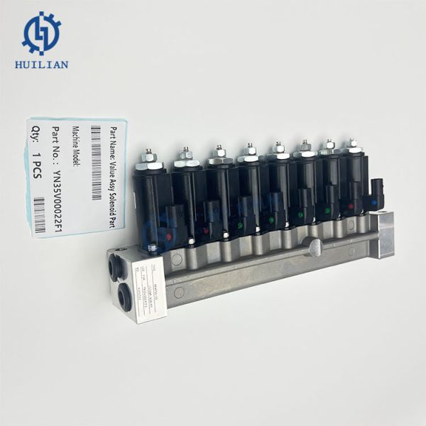 High-Performance Solenoid Valve Assembly YN35V00022F1 for Kobelco Excavator SK Series