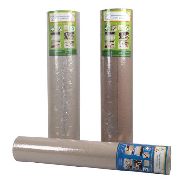 Anti Overflow Recycled Paper Floor Protector During Construction And Reconstruction