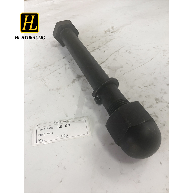 Heavy-Duty SB50 Side Bolt for Hydraulic Breaker Durable Steel Quarry Tunnel Engineering
