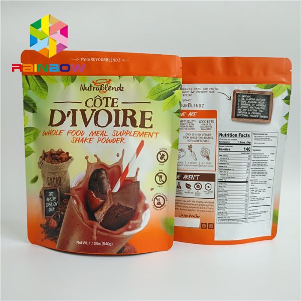 Мешки молнии пластиковые упаковывая напечатанную реторту соуса еды вакуума стоят вверх сумка