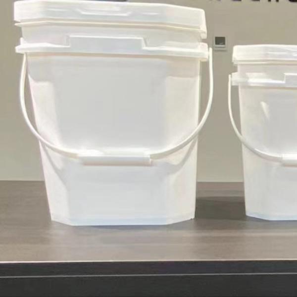 Customized Heat Transfer Printed 5 Gallon Plastic Buckets With Lids Silk Screen Printing