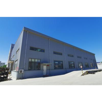 A neve galvanizada da armação de aço impermeabiliza o armazém de construção industrial do metal de Peb
