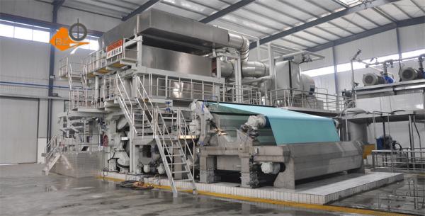 Vacuum Adsorption Tissue Paper Making Machine Toilet Paper Manufacturing Equipment
