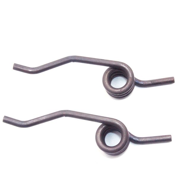 Слева направо расширенная пружина из нержавеющей стали для промышленного ортодонтического лечения