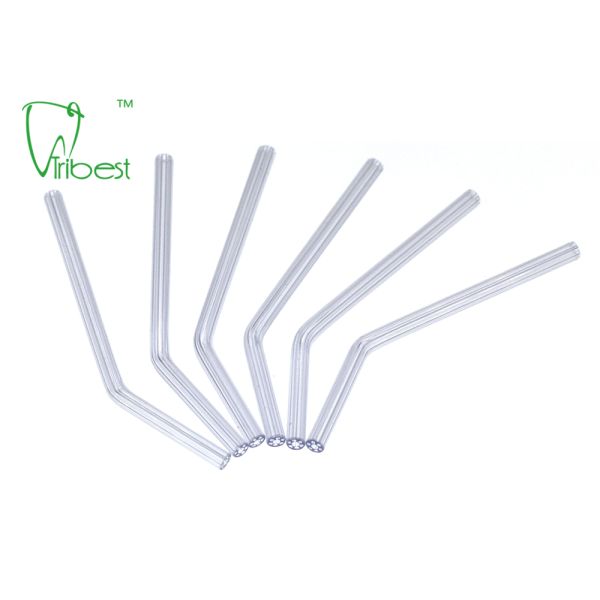 Disposable Sani Tip Dental Three Way Air Water Syringe Tip Clear Tube No Core