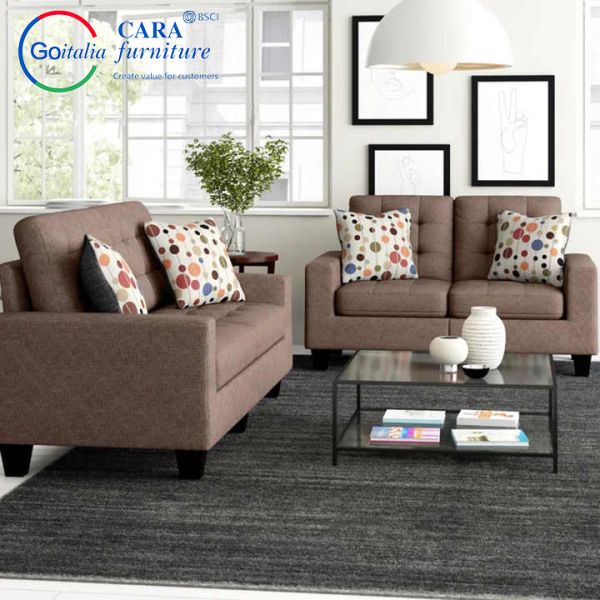 Black Linen Fabric Corner Sleeper Sectional Sofa Chair Set Living Room Sofas Modern Home Furniture