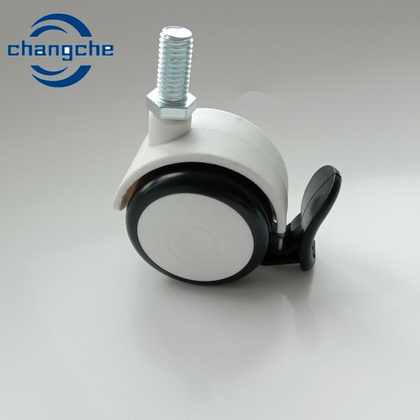 Threaded Stem Hospital Bed Caster Wheels for Rehabilitation Equipment