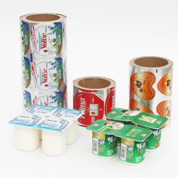 Colorful Adhesive Paper Matt Finish 8011 Alu Food Labeling Stickers