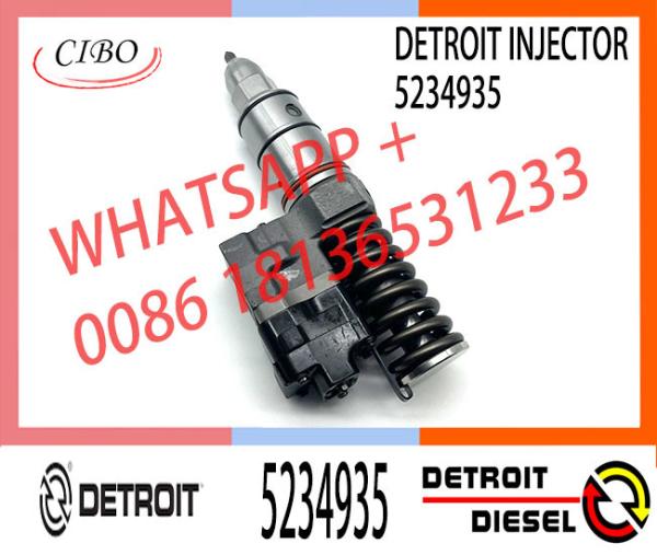 Detroit Inyector Diesel Series 60 Fuel Injector R5234935 5234935 For Autocar Ford Freightliner Kenworth Engine 6067WU40/