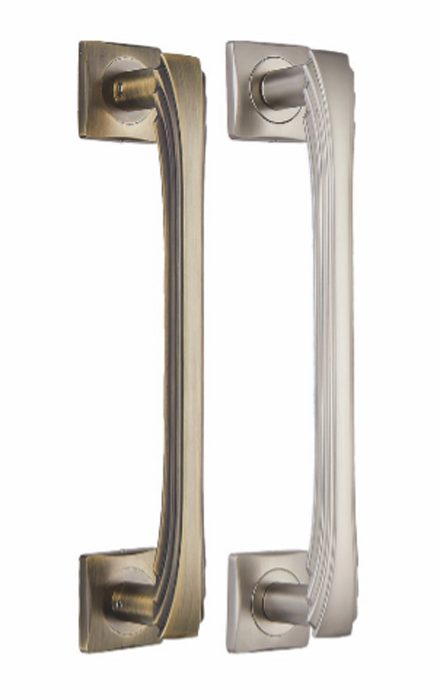 Polished Finish Hardware Pull Handles Featuring Screw Fixing Installation Offered in 150mm 200mm 300mm 400mm Lengths Durable