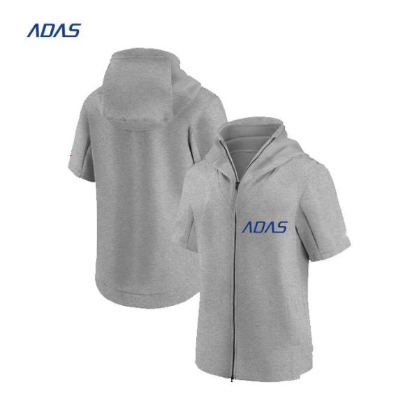 Anti Wrinkle Knitted Bleach Sublimation Hoodie T Shirts Weaving Custom