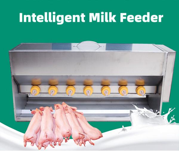 Stainless Steel Livestock Automatic Feeder For Feeding Milk Water Medicine