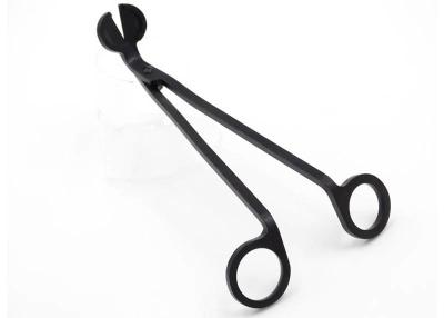 Stainless Steel Daily Household Items Matte Black Wick Cutting Scissors