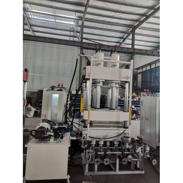 PLC Control Air Spring Vulcanizing Machine with Customized Cylinder Stroke for High Temperature and Pressure Rubber Molding