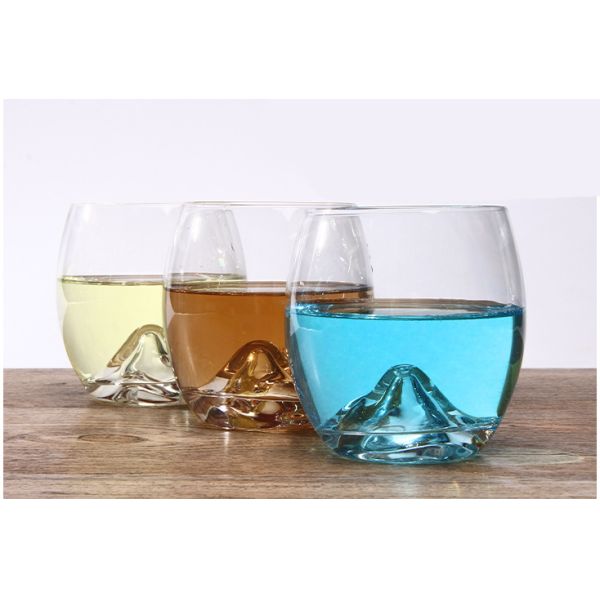 Роскошный виски пробуя стекла, уникальный набор Тумблер кристаллического стекла Эвереста