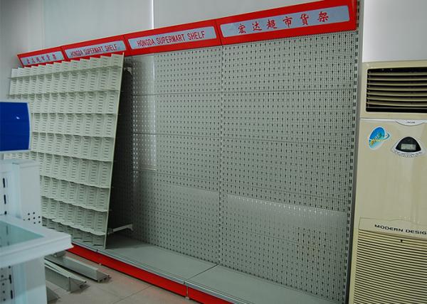Steel Supermarket Display Racks , Commercial Display Shelves For Book