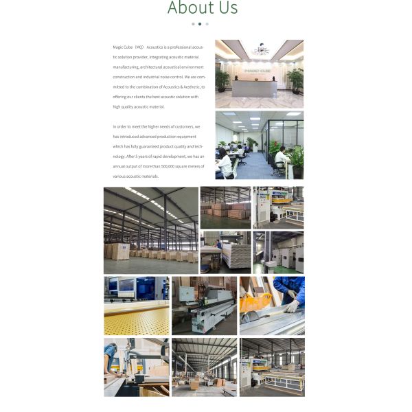 Декоративная перфорированная деревянная плитка для спортивных заведений потолок с использованием основного материала MGO