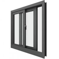 Interior Noiseless Folding Screen Aluminum Sliding Glass Windows Customized Size