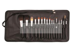 Durable Roll Up Carrying Case Professional Makeup Brush Set For A Flawless Full