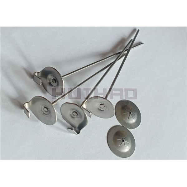 63.5mm 14ga Stainless Steel Lacing Anchor Insulation Fastening System Accessories For Removable Insulation Blanket