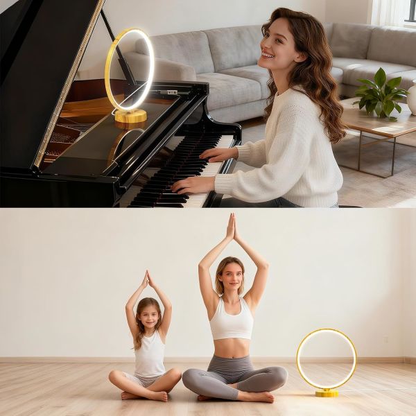 VALED R9 10,000 LUX UV-Free Light Therapy Lamp with 3 Color Temperatures for Home Office Wellness