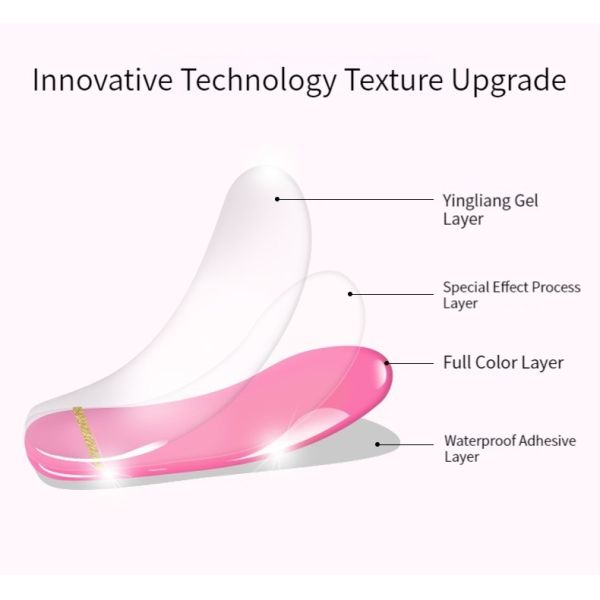 Wholesale Oem Customize Logo High Quality Full Wraps Strips Easy to Apply Semi Cured Nail Wraps Sticker