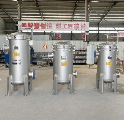 High Efficiency Bag Cartridge Filter Housing 316L With High Dirt Holding Capacity