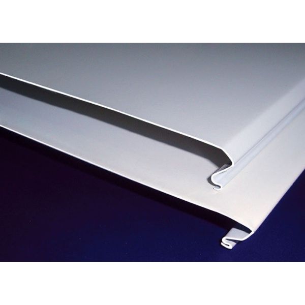 C Shaped Linear Metal Strip Ceiling , Aluminium Strip Ceiling