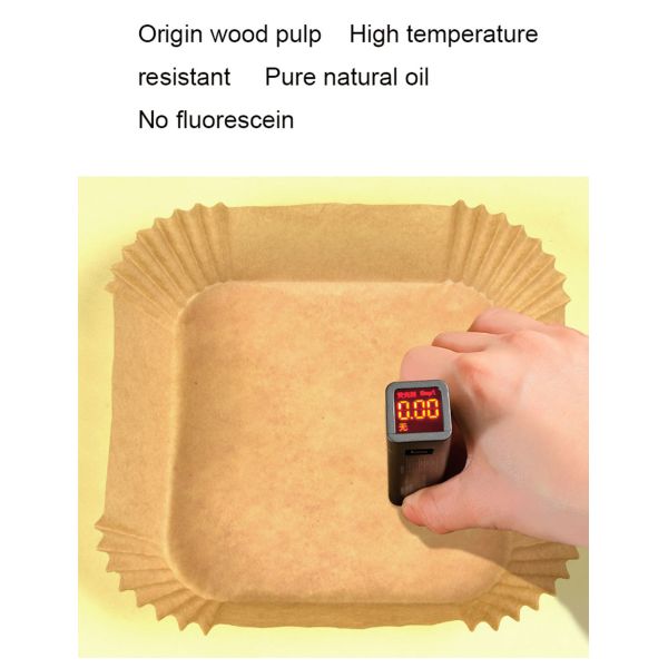 Пищевая целлюлоза тип химическая целлюлоза воздушный фрайер Специальная бумага для универсального одноразового использования