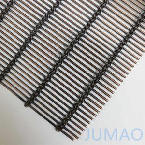 Decorative Wire Architectural Mesh Building Facades 4x10