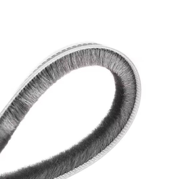 100%PP Material Weather Strip Accessories for Dust-proof Sliding Doors BLACK/GRAY/BROWN/WHITHE/OTHER Colors