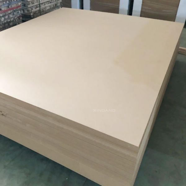 680 Density MDF Plain Board E0 Grade MDF 12mm - 25mm Fiberboard For Furniture Decoration