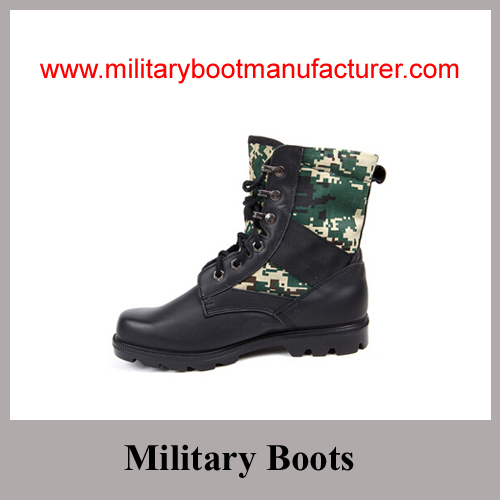 Wholesale China made Camouflage Color Military Jungle  Boots