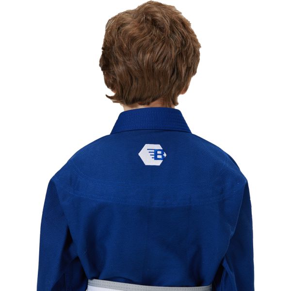 Children'S 100% Cotton 350 GSM Pearl Weave BJJ Kimono Customizable Gi Judo Uniform For Boys