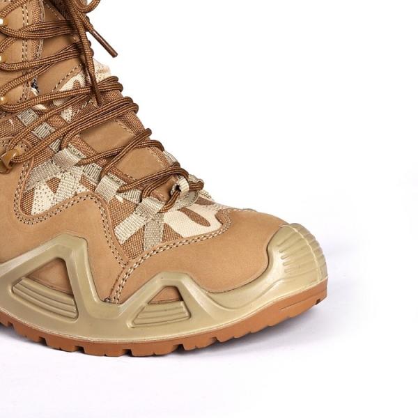 Shengjie Breathable Mesh Fabric Light Cow Leather Boots with Durable PU Rubber Outsole High Quality Outdoor Shoes
