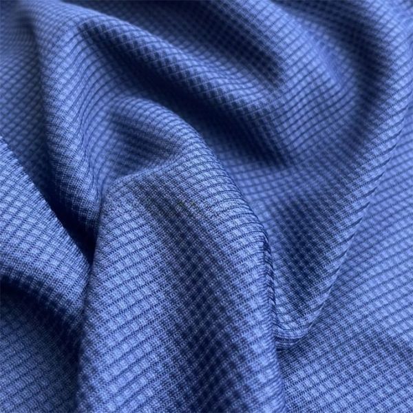 100% Polyester Waffle Weft Knitted Jersey Fabric Suppliers for Casual Sportswear