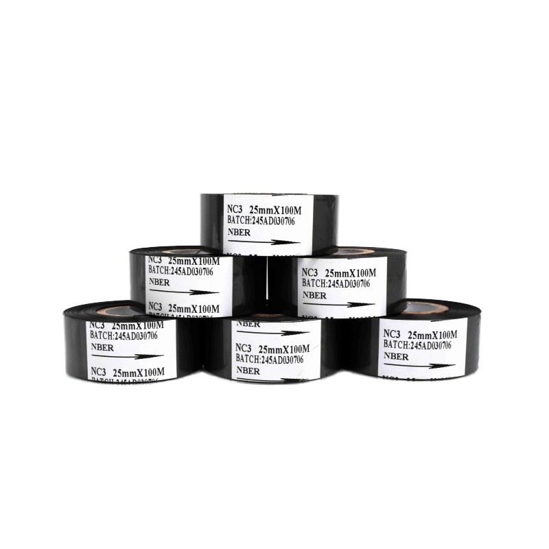 PET Plastic Hot Coding Foil Hot Stamping Ribbon Washable Hot Foil Marking Tape For Food Carton